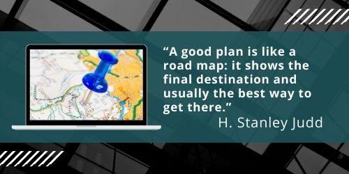 Good plan road map Stanley Judd