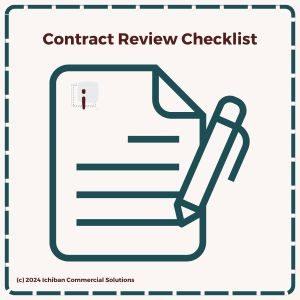 Ichiban Commercial Solutions Contract Review Checklist