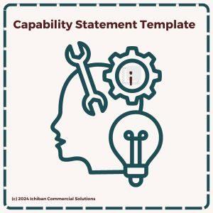 Ichiban Commercial Solutions Capability Statement Template