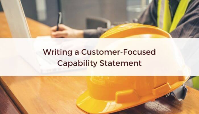 User-friendly Capability Statement Template and Guideline